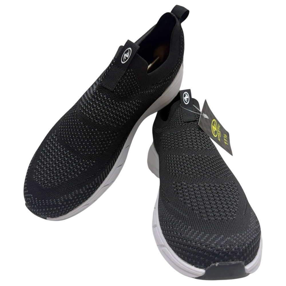 Athletic Works Memory Foam Running Shoes Men's Size‎ 11.5 Black Outdoors